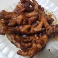 El cooksnap de Gio cuando hizo Patas de pollo guisadas.