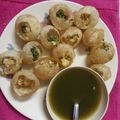 Bina Talati's cooksnap of when they made પાણીપુરી (Panipuri Recipe In Gujarati).