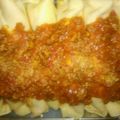 El cooksnap de Nadia Hernández cuando hizo Canelones de acelga y carne.