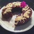 El cooksnap de Zaida TC @alquimiasfood cuando hizo Bundt Cake de chocolate con nueces y amaretto.