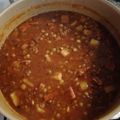 El cooksnap de Victoria Chirife cuando hizo Guiso de lentejas y arroz.