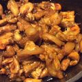 Cooksnap của T.T. Liên khi họ làm theo món Tôm đất rang với thịt ba chỉ