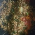 Rayyana Zakir's cooksnap of when they made சோயா வெஜ் பிரியாணி(soya veg biryani recipe in tamil).