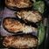 El cooksnap de Carmen cuando hizo Berenjenas rellenas de pimientos.