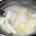 蠟筆 的 鮮蚵虱目魚鹹粥 cooksnap