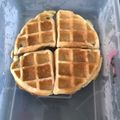 El cooksnap de Angie cuando hizo Waffles | Masa y preparación.