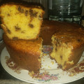El cooksnap de Silvia Castro cuando hizo Torta de Naranja con chispas de chocolate.