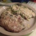 JD77's cooksnap of when they made Smothered Pork Chops.
