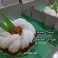 Cooksnap dari Latifah Indrawati untuk resep Lakatan Bahinti / Ketan Inti Kelapa