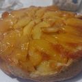 El cooksnap de Elsa Arce cuando hizo Tarta de Manzanas Invertida.