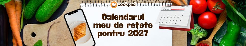 Calendarul meu de rețete pentru 2027