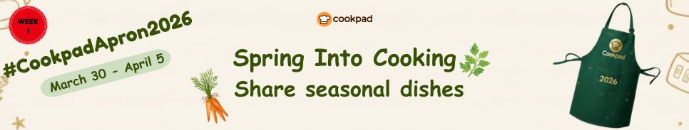 Spring into Cooking 🌿 | Cookpad Apron 2026
