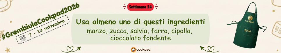 24ª settimana: Grembiule Cookpad 26'