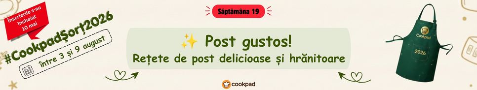 Cookpad Sort 2026. Săptămână 19