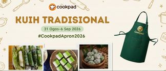 Cookpad Apron 2026: Kuih Tradisional