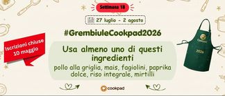 18ª settimana: Grembiule Cookpad 26'