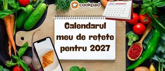 Calendarul meu de rețete pentru 2027