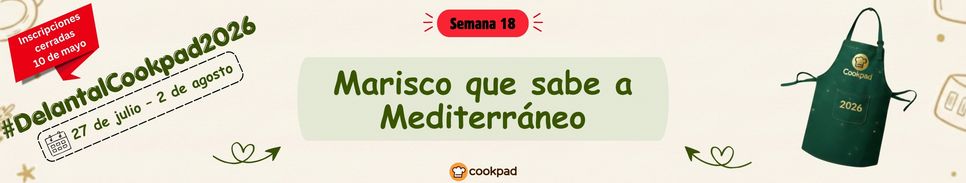 18º semana: Delantal de Cookpad 26'