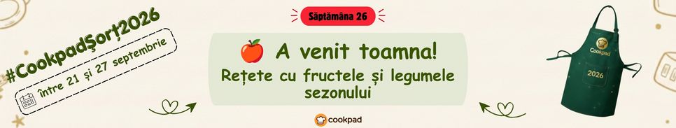 Cookpad Sort 2026. Săptămână 26