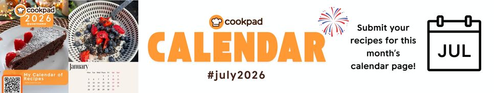🗓️ Cookpad Calendar Challenge - July 🍦
