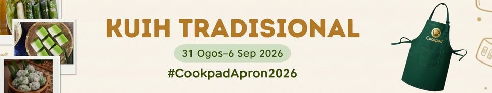Cookpad Apron 2026: Kuih Tradisional