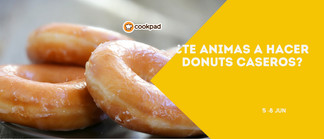 ¡Es el momento! Prueba hacer donuts caseros 🍩
