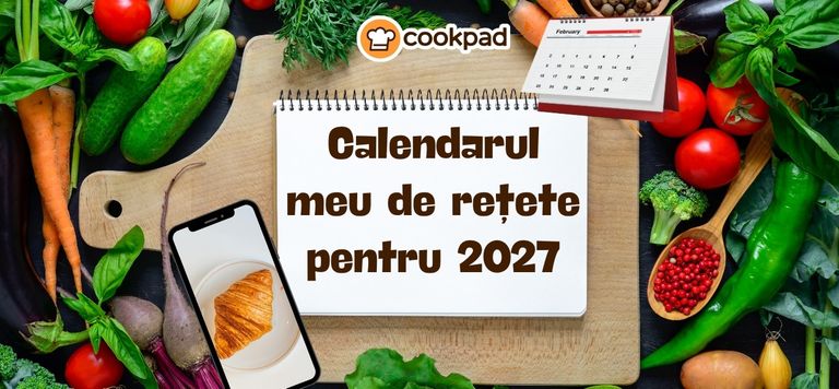 Calendarul meu de rețete pentru 2027