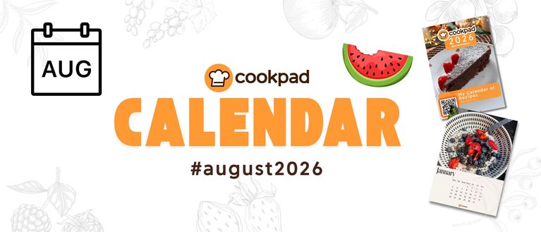 🗓️ Cookpad Calendar Challenge - August 🍉