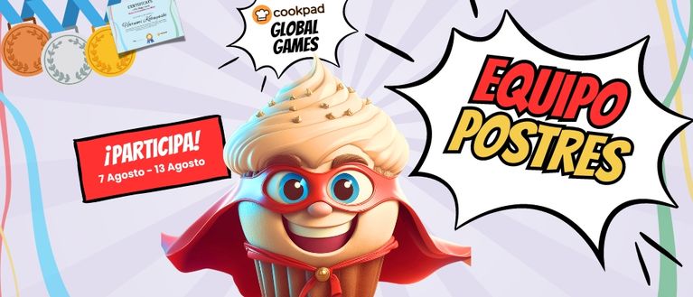 Los Juegos Globales de Cookpad 2024: 🍪 Postres y dulces 🍫 