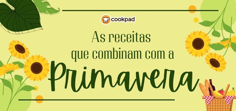 Primavera na Cookpad! ✨🌸