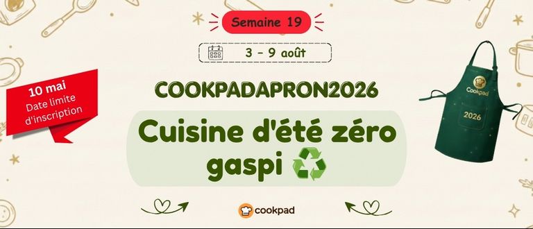 CookpadApron2026 🎉 Semaine 19