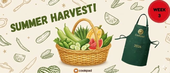 Summer harvest 🌿☀️ | Cookpad Apron 2026