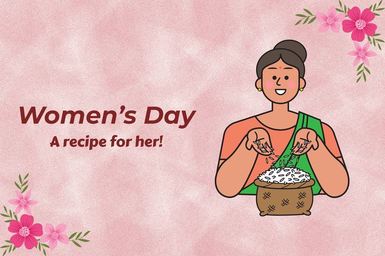 Women's Day: A recipe for her! 💖