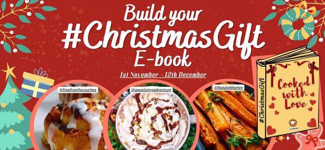 Cooked with love ❤️#ChristmasGift📙