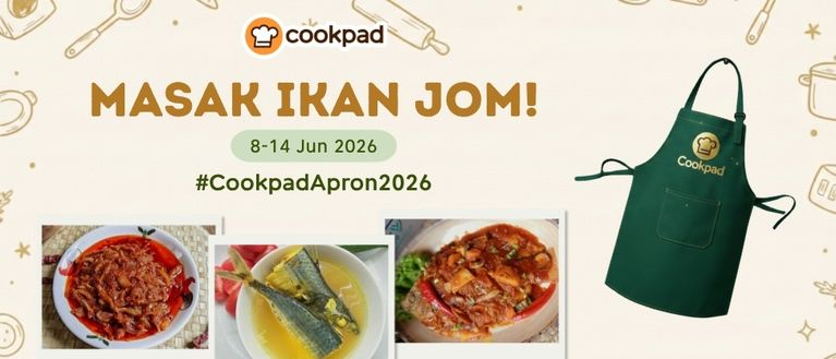 Cookpad Apron 2026: Masak Ikan Jom!