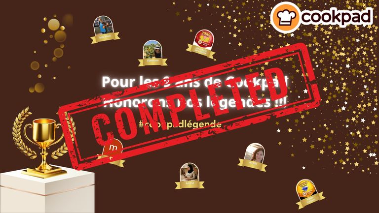 🏆 Challenge Cookpad Légende