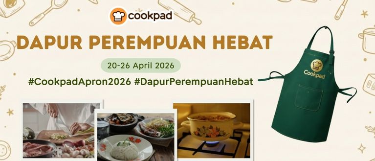 Cookpad Apron 2026: Dapur Perempuan Hebat