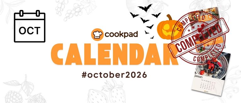 🗓️ Cookpad Calendar Challenge - October 🎃