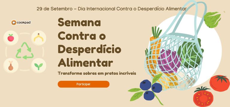 ♻️ Semana Contra o Desperdício Alimentar