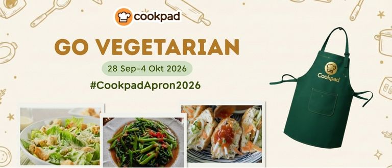 Cookpad Apron 2026: Go Vegetarian