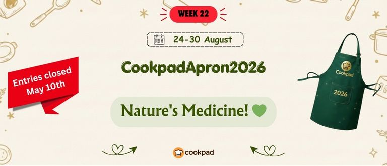 Nature's Medicine! 💚 | Cookpad Apron 2026
