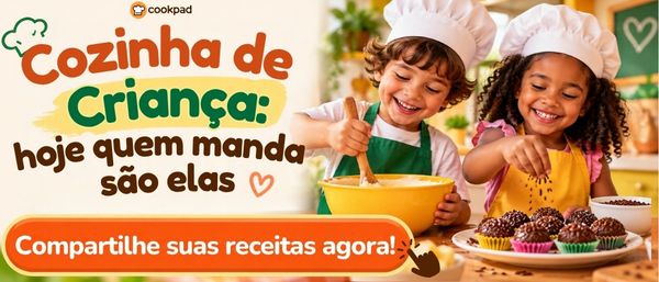 Cozinha de Criança: hoje quem manda são elas 🧒🍳