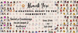 A grateful heart to the community!!!