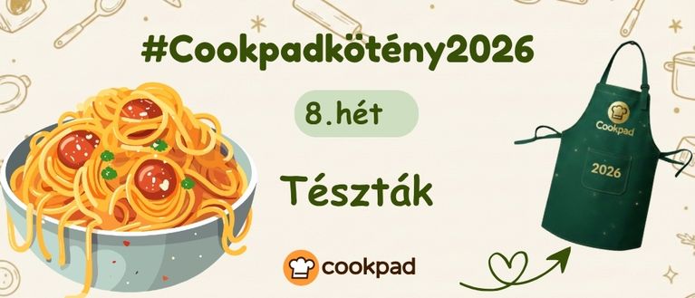 📣 Köténykihívás 2026 a Cookpaden❗️
