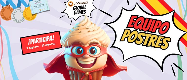 Los Juegos de Cookpad Global 2024: Postres y dulces 🍫 🍪
