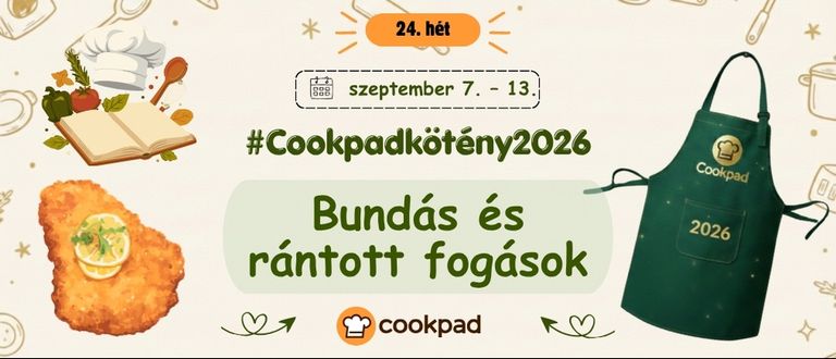📣 Köténykihívás 2026 a Cookpaden❗️