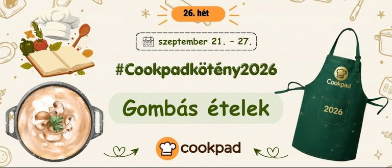 📣 Köténykihívás 2026 a Cookpaden❗️