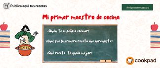 🍎 Mi primer maestro de cocina🍳🧑🏫