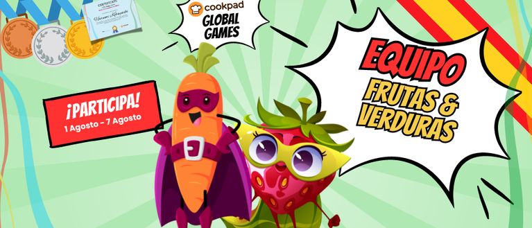 Los Juegos de Cookpad Global 2024: Vegetales 🥬