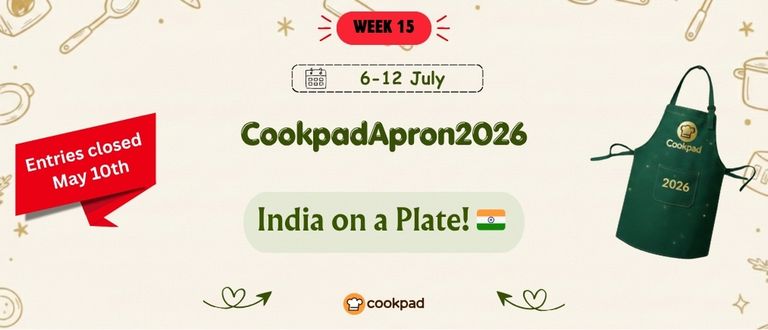 India on a Plate! 🍽️ | Cookpad Apron 2026